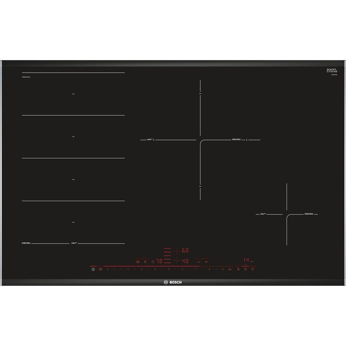 Bosch PXE875DC1E Kitchen Cooktop