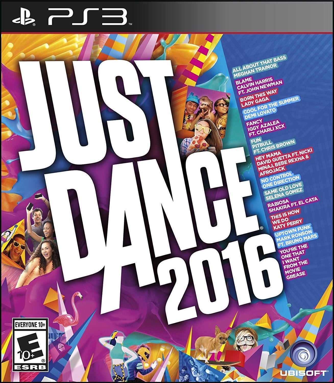 Ubisoft Just Dance 2016 PS3 Playstation 3 Game