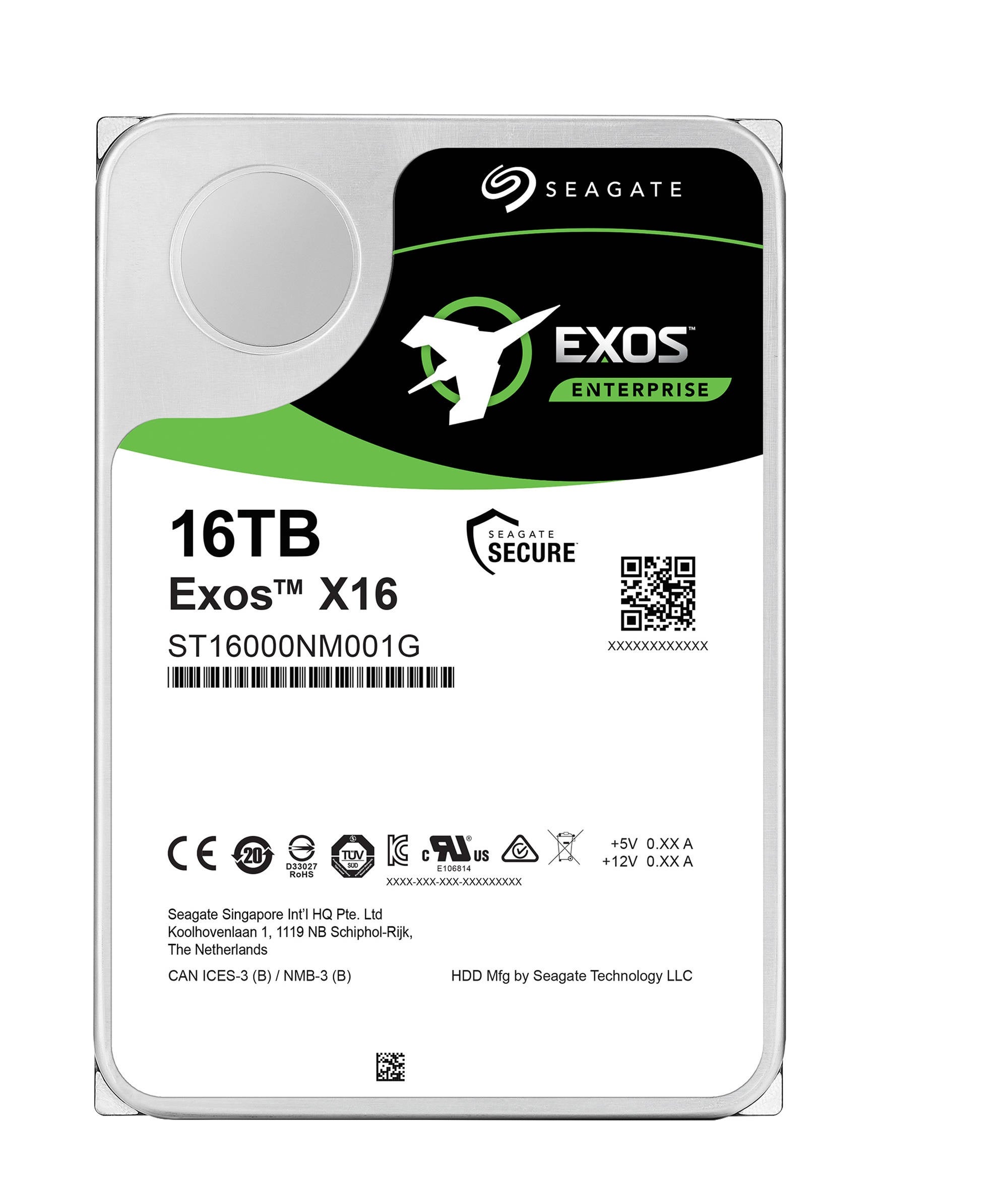 Seagate Exos X16 SAS Hard Drive