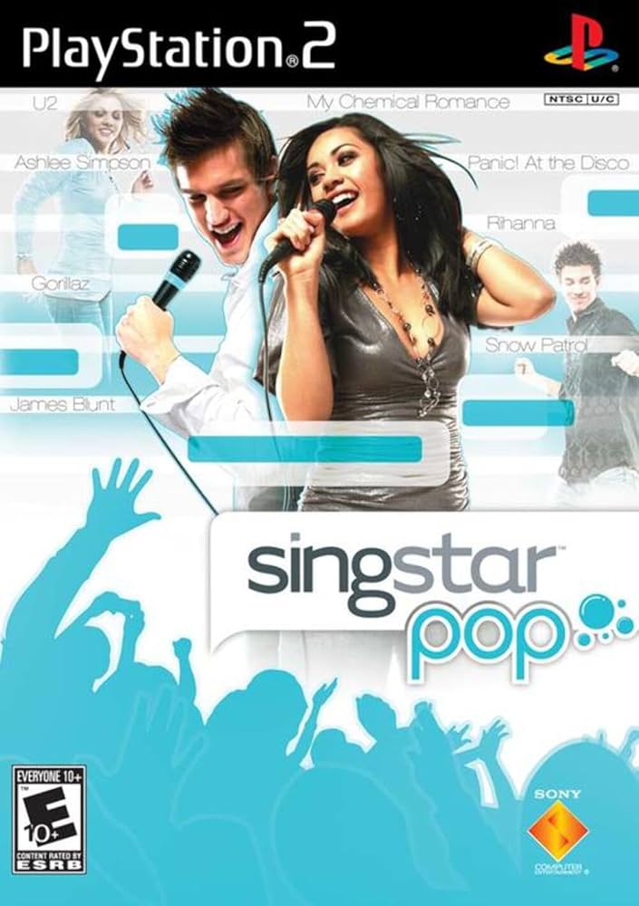 Sony Singstar Pop PS2 Playstation 2 Game
