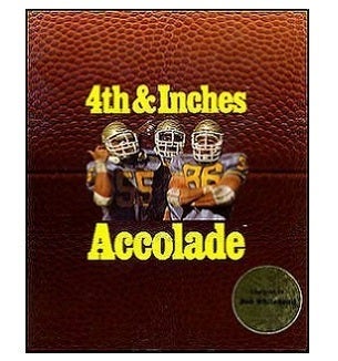 Accolade Games 4th and Inches PC Game