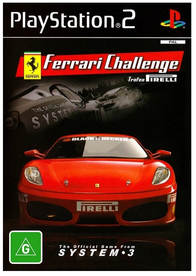 Sega Ferrari F355 Challenge Refurbished PS2 Playstation 2 Game