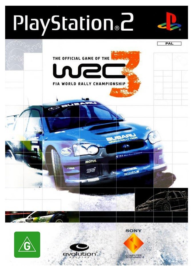 Sony WRC 3 FIA World Rally Championship Refurbished PS2 Playstation 2 Game