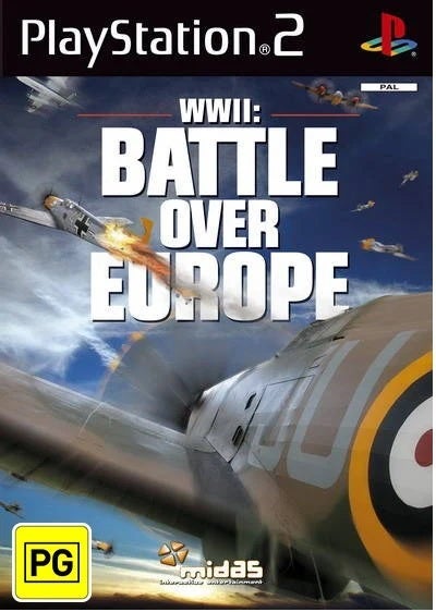 Midas WWII Battle Over Europe Refurbished PS2 Playstation 2 Game