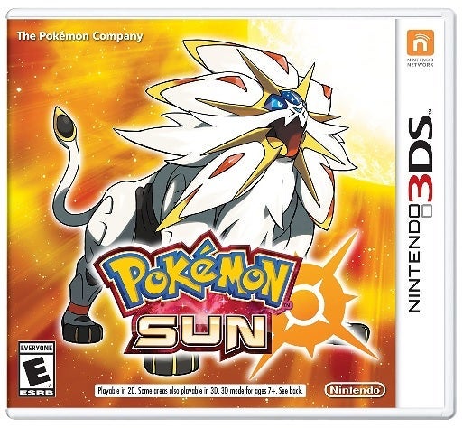 Nintendo Pokemon Sun Nintendo 3DS Game
