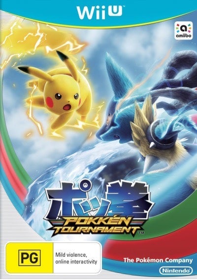 Nintendo Pokken Tournament Refurbished Nintendo Wii U Game