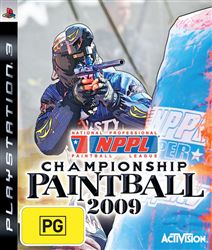 Activision NPPL Championship Paintball 2009 Refurbished PS3 Playstation 3 Game