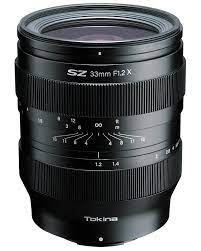 Tokina SZ 33mm F1.2 X Lens