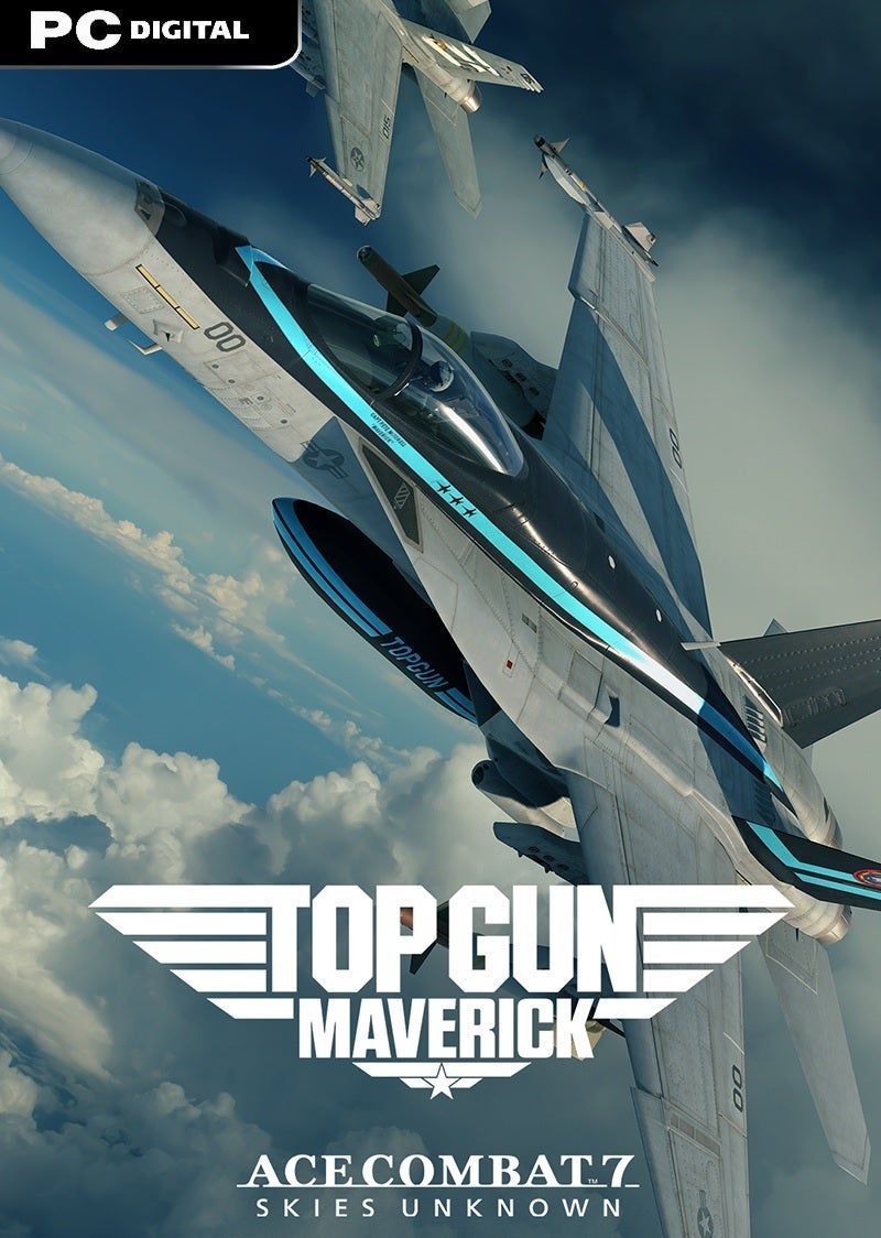 Bandai Ace Combat 7 Skies Unknown Top Gun Maverick Aircraft Set PC Game