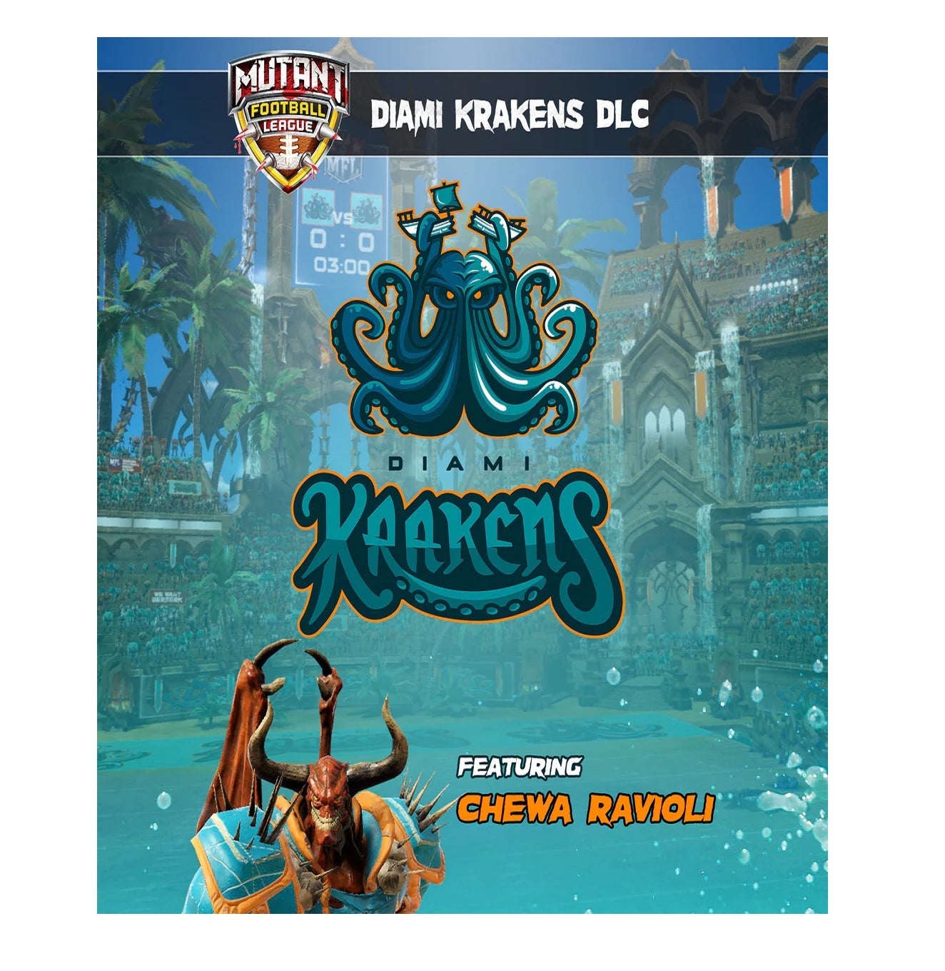 Digital Dreams Entertainment Mutant Football League Diami Krakens PC Game