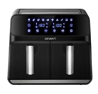 Devanti AF-K-J-NA8D 8L LCD Touch Display Air Fryer