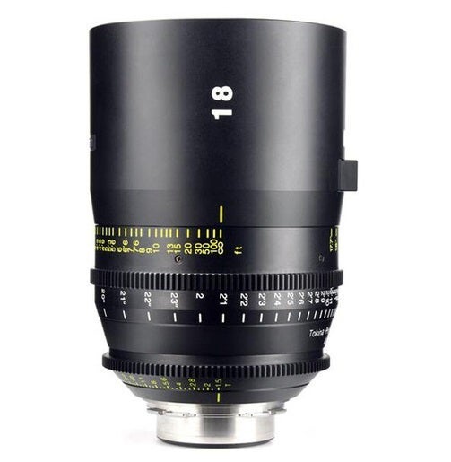 Tokina 18mm T1.5 Vista Prime Lens
