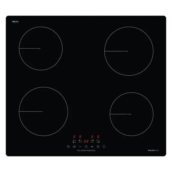 Glem Gas 60cm 4 Zone Induction Cooktop with Full Boost Technology GLINDBG