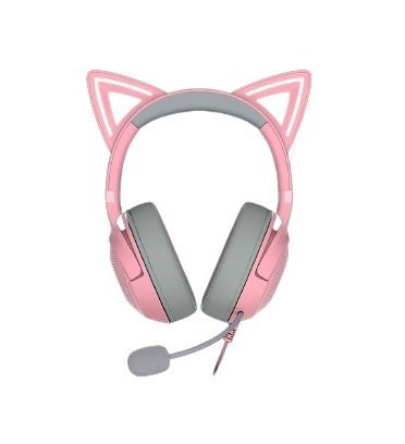 Razer Kraken Kitty V2 Wired Over The Ear Gaming Headphones