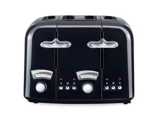 DeLonghi Argento Vibe CT04 4 Slice Toaster