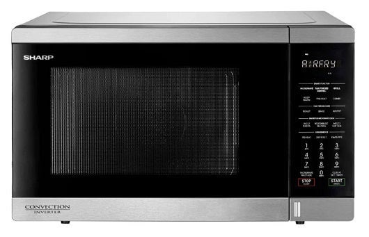 Sharp R321CAFST 1100W 32L Countertop Microwave