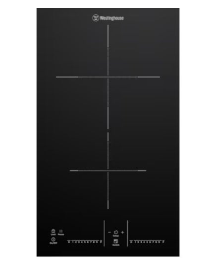 Westinghouse WHI323BE 30cm 2 Zone Induction Cooktop