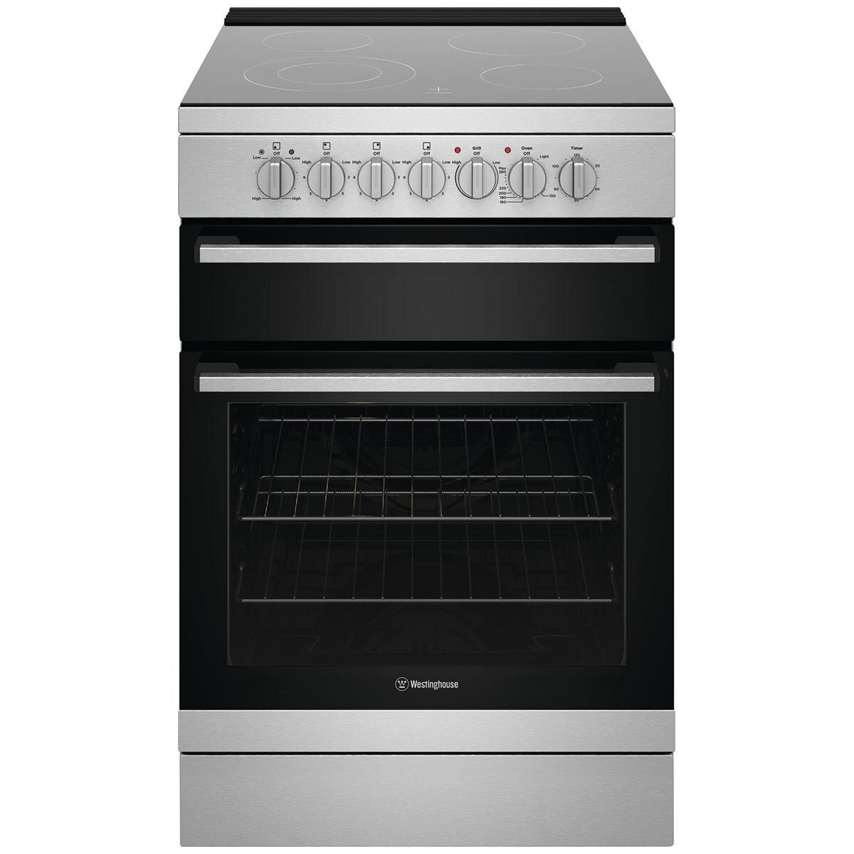 Westinghouse WFE642 60cm Ceramic Cooktop Freestanding Electric Oven