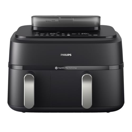 Philips 5000 Series NA551 9L XXL Dual Basket Steam Air Fryer