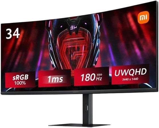 Xiaomi G34WQI 34 inch WQHD Curved Gaming Monitor