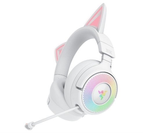 Razer Kraken Kitty V3 Pro Wireless Over The Ear Gaming Headphones