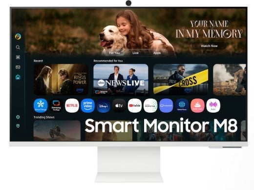 32" Smart Monitor M8 M80F 4K Samsung Vision AI