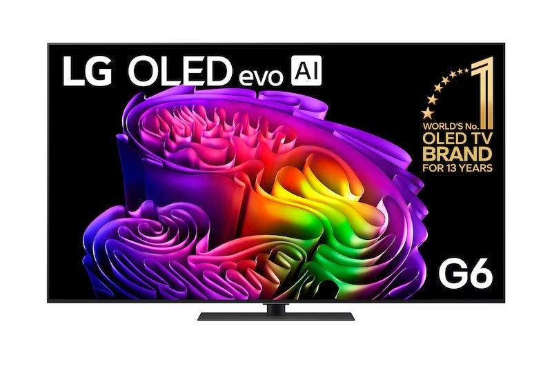 LG OLED evo AI G6 65-Inch 4K Smart TV 2026 (OLED65G6PSB)