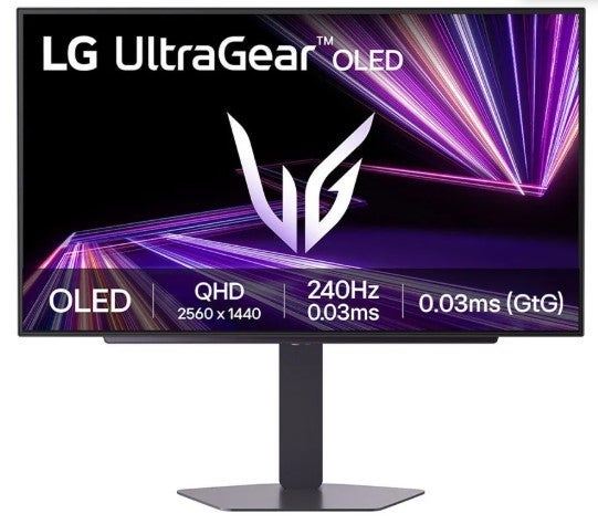 LG UltraGear 27GX704A-B 27 inch OLED QHD Gaming Monitor