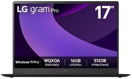 LG Gram Pro 17 inch Business Laptop