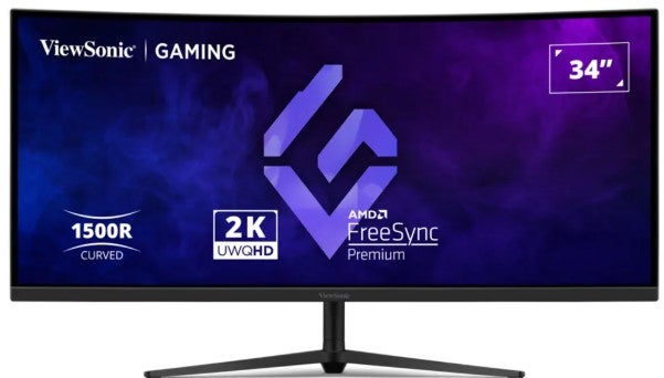 ViewSonic VX3418C-2K 34 inch QHD Curved Gaming Monitor