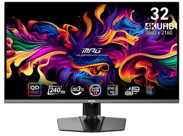 MSI MPG 321URX 31.5 inch QD-OLE OLED 4K UHD Gaming Monitor