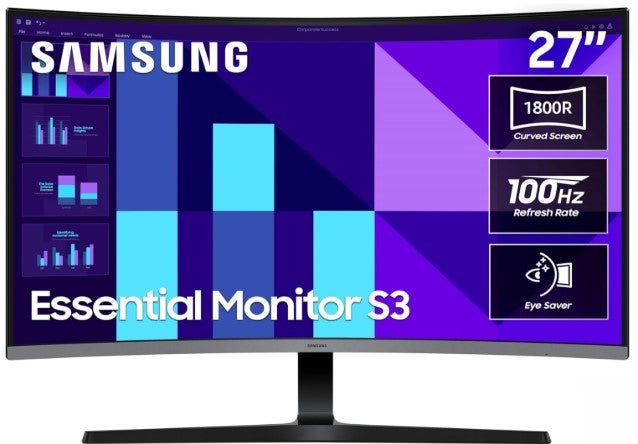 Samsung LS27D396GAEXXY 27 inch FHD Curved Gaming Monitor