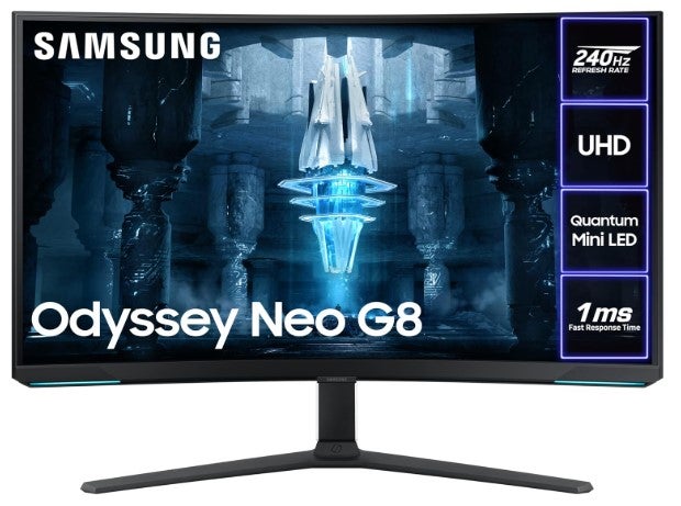 Samsung Odyssey Neo G85NB LS32BG850NPXXU 32 inch LED 4K UHD Curved Gaming Monitor