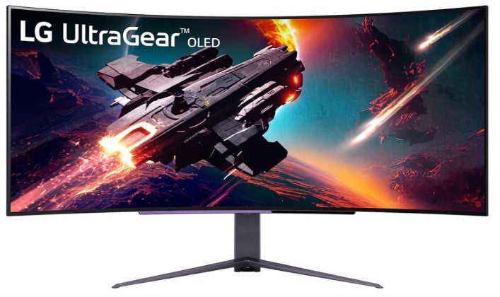 LG Ultragear 45GS96QB-B 45 inch OLED WQHD Curved Gaming Monitor