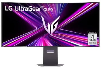 LG UltraGear 45GX900A-B 45 inch OLED WQHD Curved Gaming Monitor