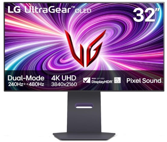 LG UltraGear 32GS95UE-B 32 inch OLED 4K UHD Gaming Monitor