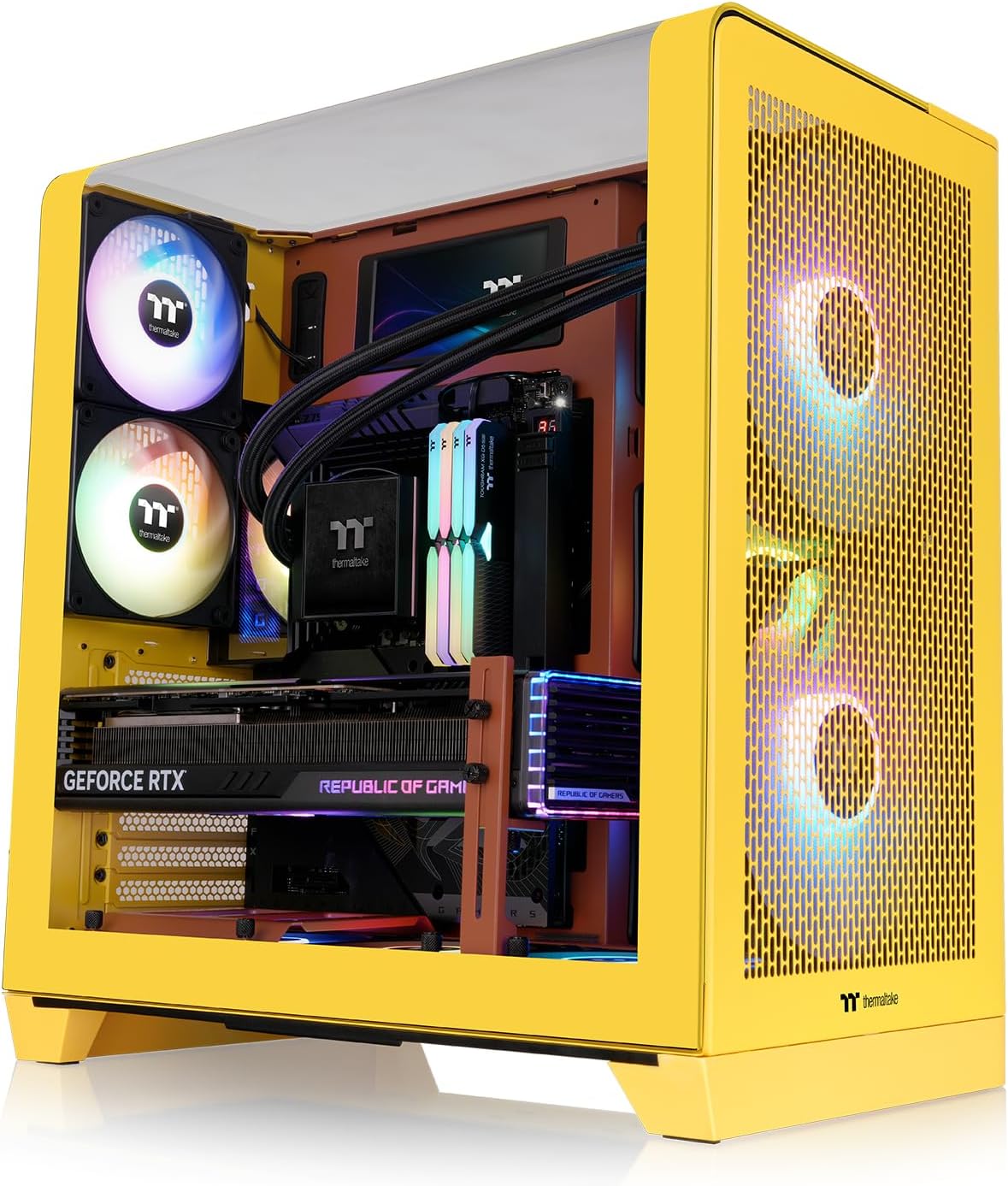 Thermaltake View 390 Air Curved Mid Tower Chassis Computer Case