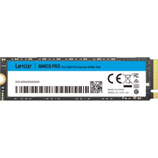 Lexar NM610 M.2 2280 PCIe Solid State Drive
