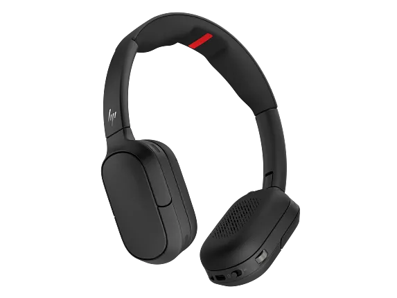 HP Poly Focus 625 Fold Stereo Wireless Over The Ear Headphones