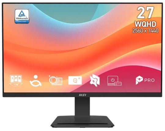 MSI Pro MP273Q E7 27 inch QHD Monitor