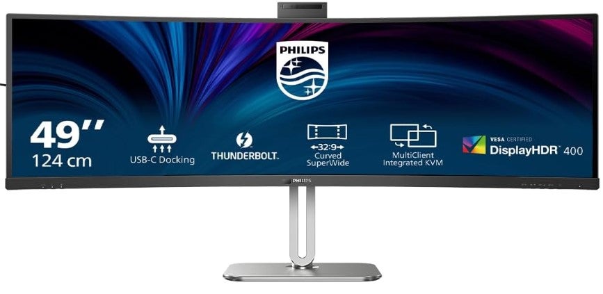 Philips 49B2U6903CH 49 inch DQHD Curved Monitor