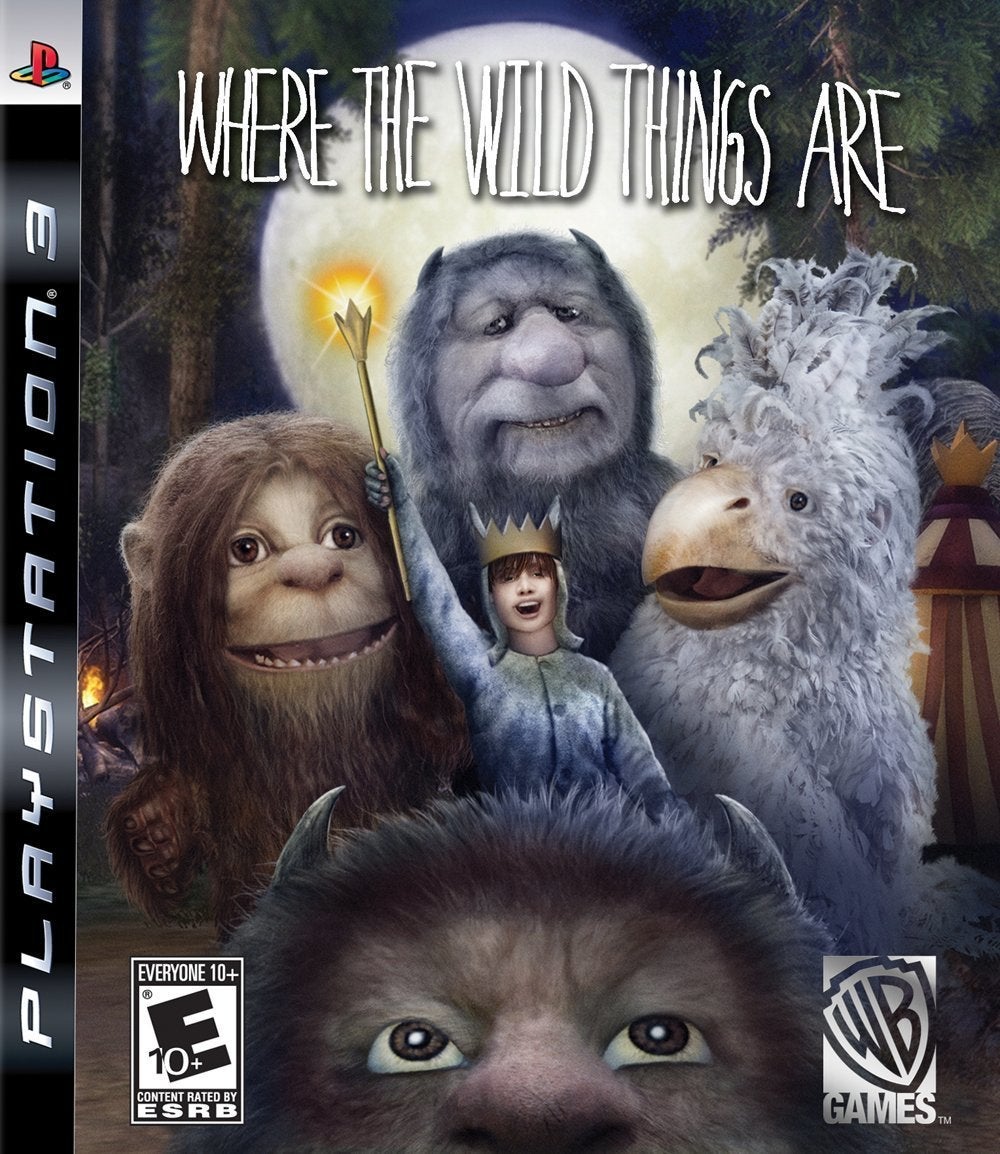 Warner Bros Where the Wild Things Are PS3 Playstation 3 Game