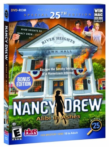 Her Interactive Nancy Drew Alibi In Ashes PC Game