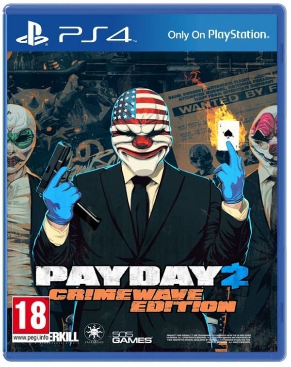 505 Games Payday 2 Crimewave Edition PS4 Playstation 4 Game
