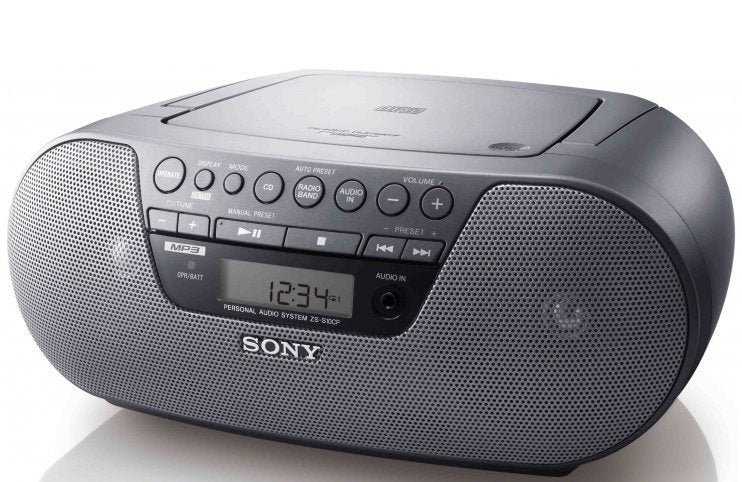 Sony ZS-S10CP Portable CD Player