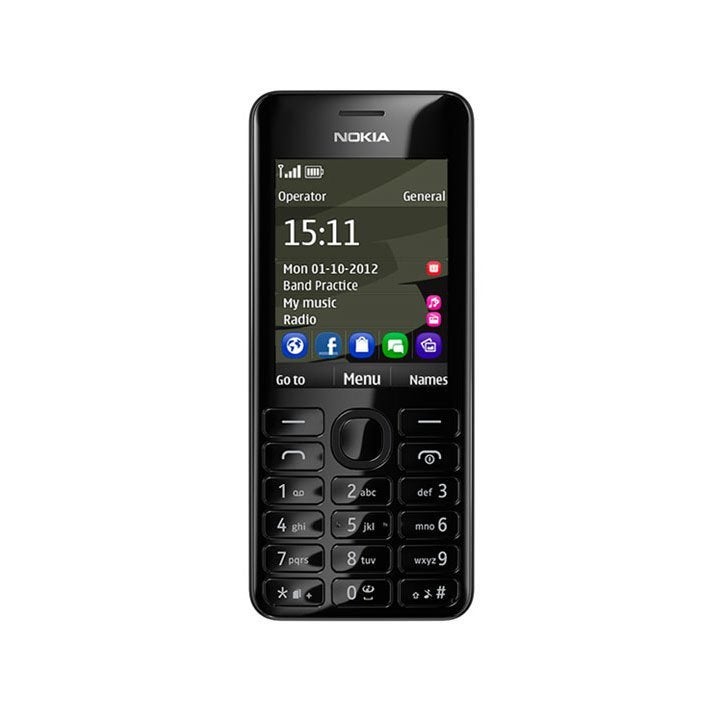 Nokia 206 Mobile Cell Phone