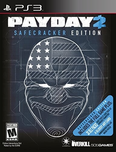 505 Games Payday 2 Safecracker PS3 Playstation 3 Game