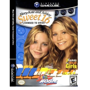 Acclaim Mary Kate and Ashley Sweet 16 Licensed To Drive GameCube Game