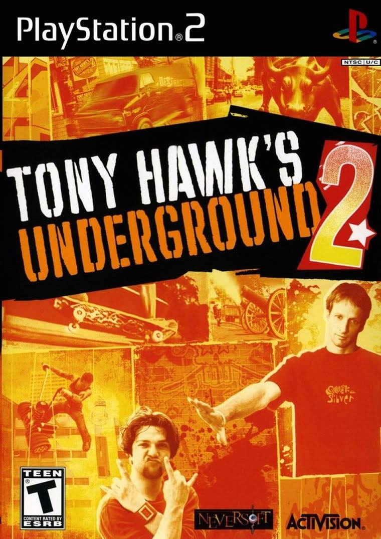 Activision Tony Hawks Underground 2 Refurbished PS2 Playstation 2 Game