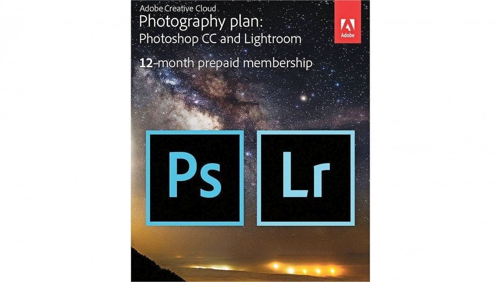 Adobe Creative Cloud Photography Plan Multimedia Software